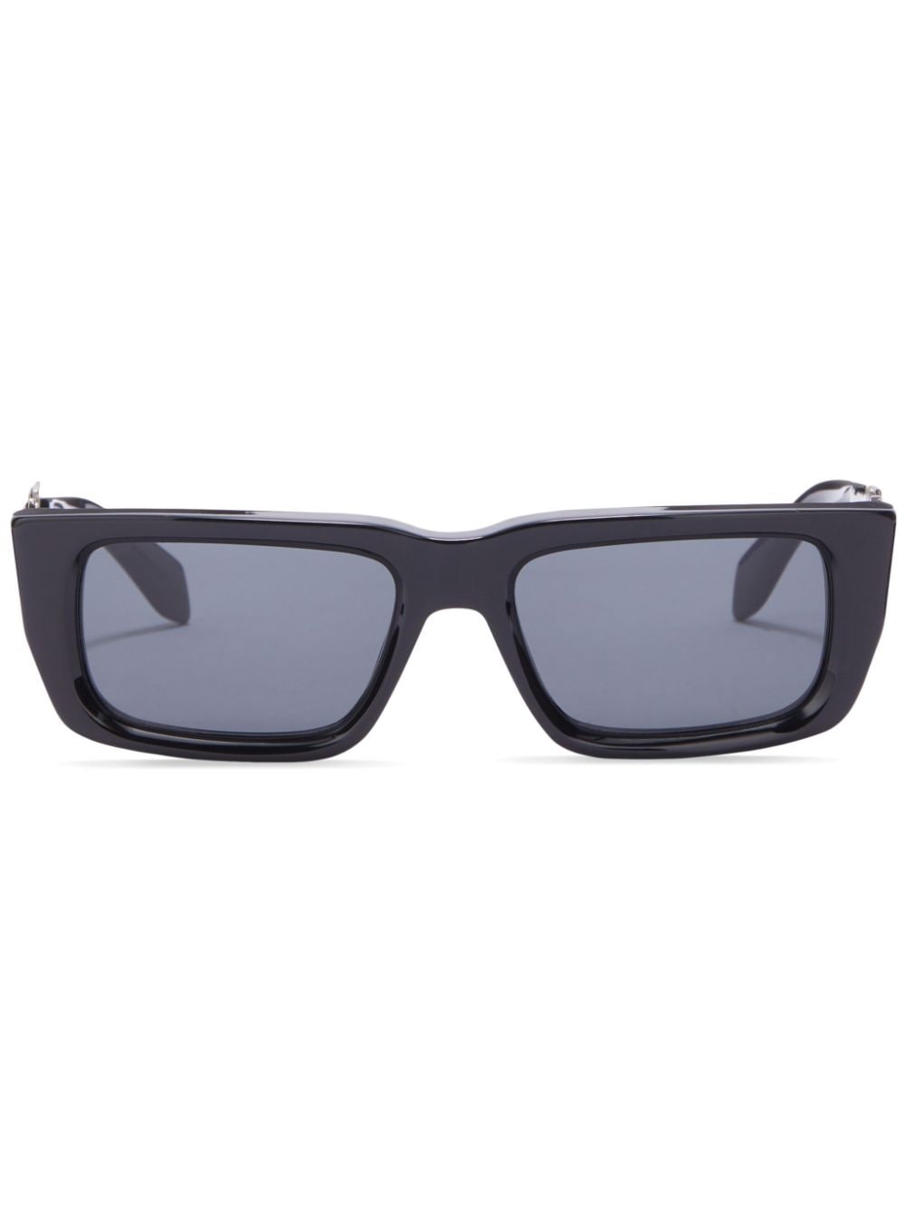 Palm Angels Eyewear Milford rectangular-frame sunglasses - Black von Palm Angels Eyewear