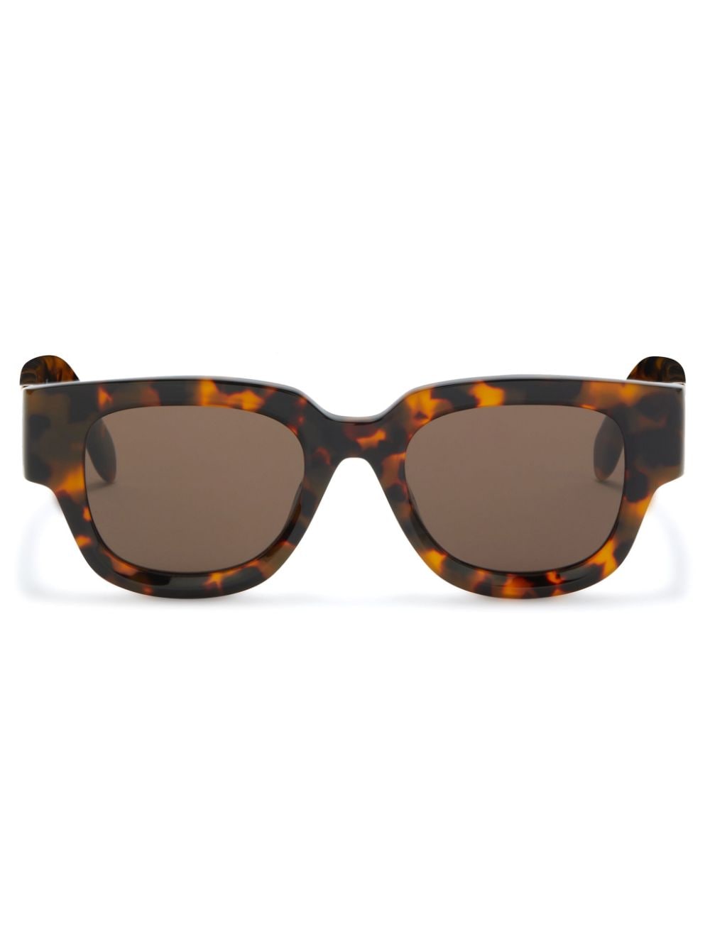 Palm Angels Eyewear Monterey square-frame sunglasses - Brown von Palm Angels Eyewear