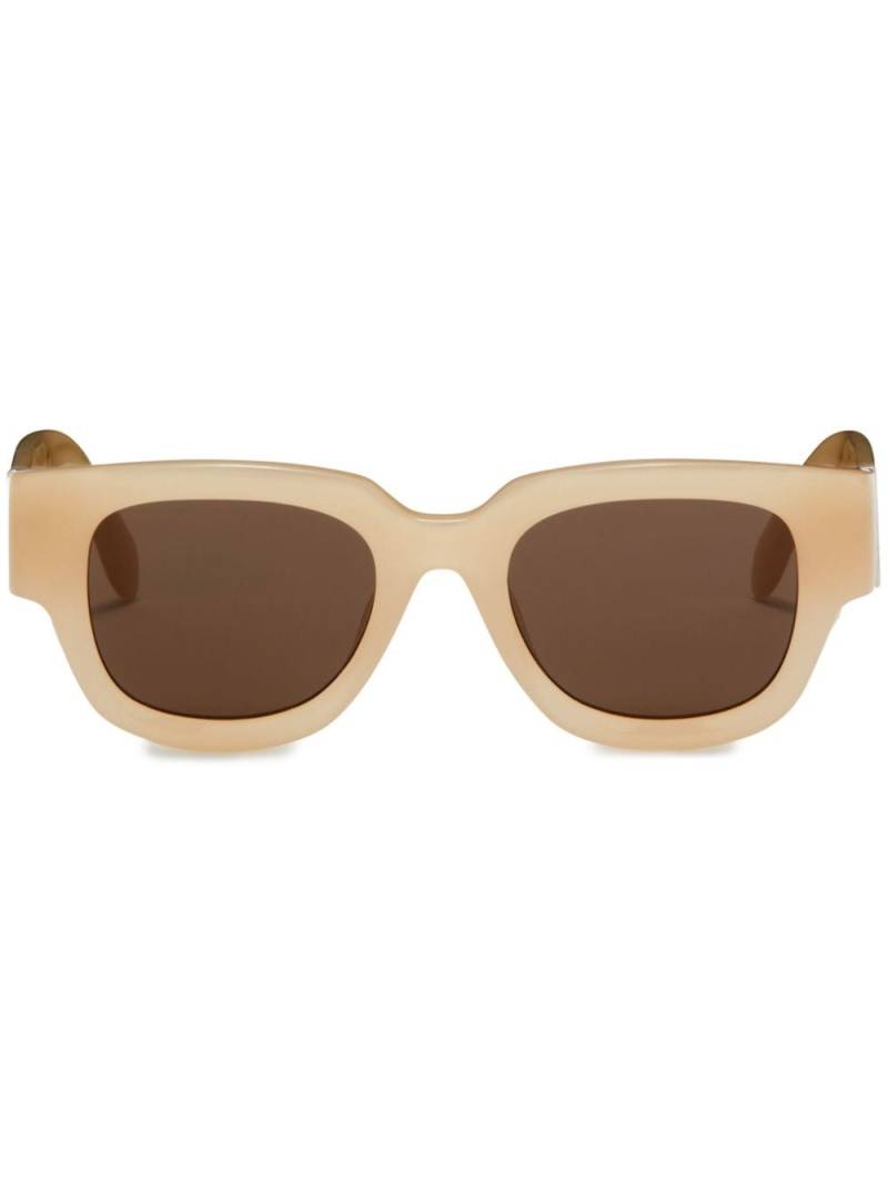 Palm Angels Eyewear Monterey square-frame sunglasses - Neutrals von Palm Angels Eyewear