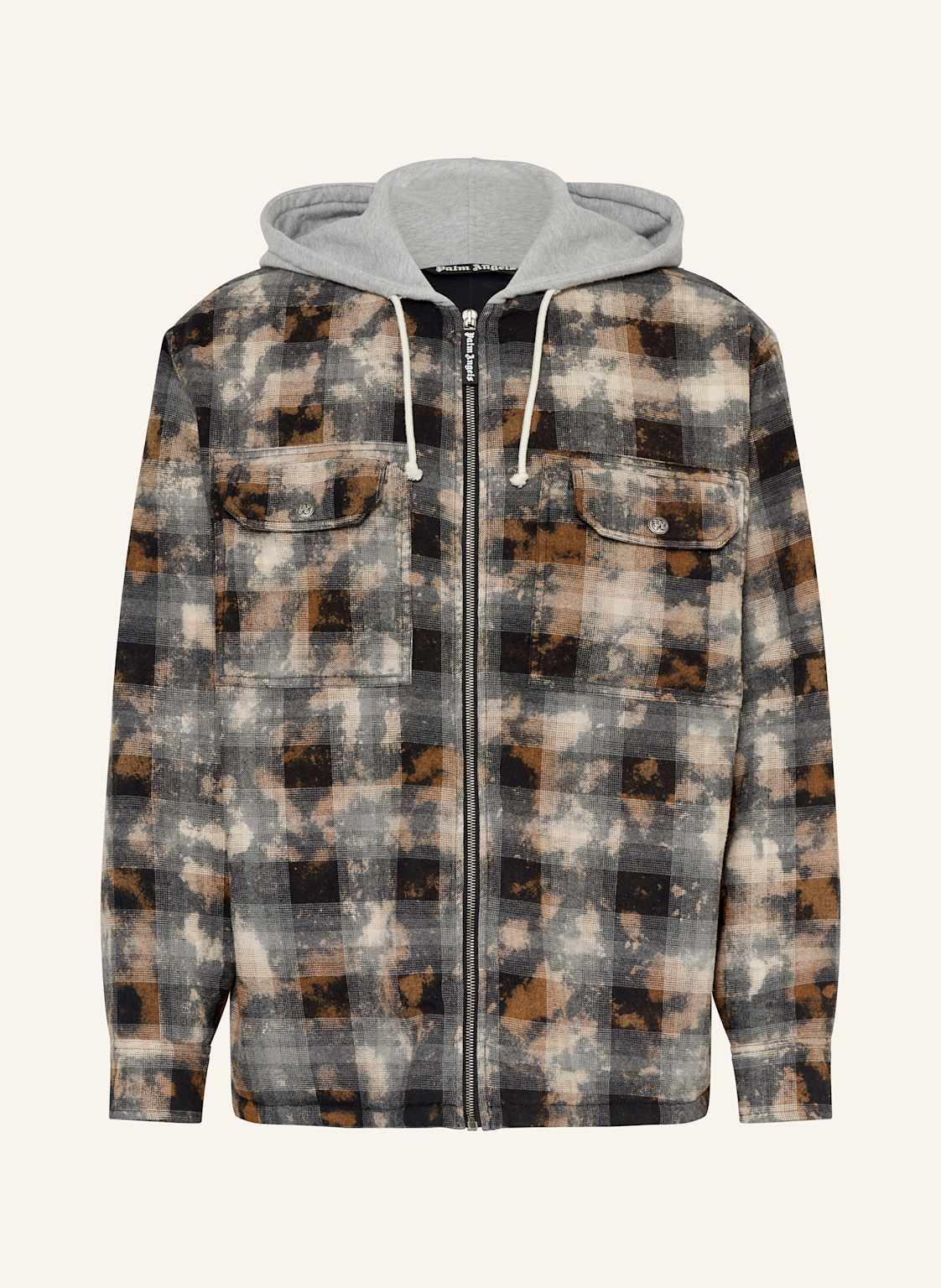 Palm Angels Overshirt grau Palm Angels Overshirt grau von Palm Angels