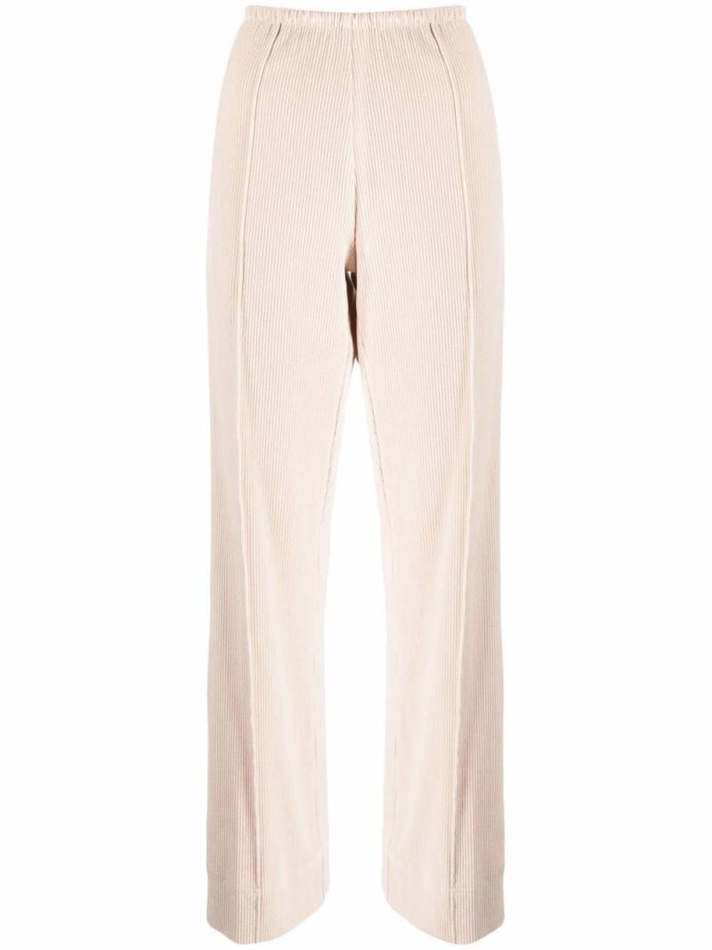 Palm Angels corduroy side-stripe track pants - Neutrals von Palm Angels