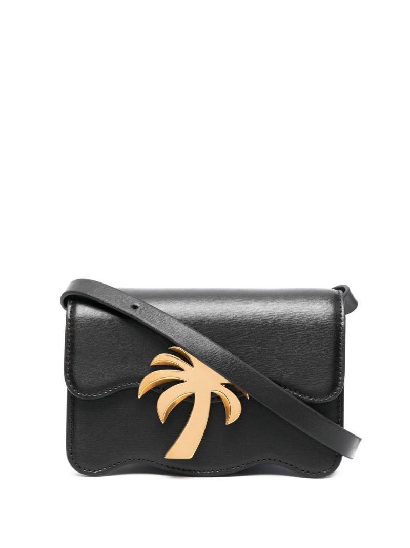 Palm Angels Palm Beach crossbody mini bag - Black von Palm Angels