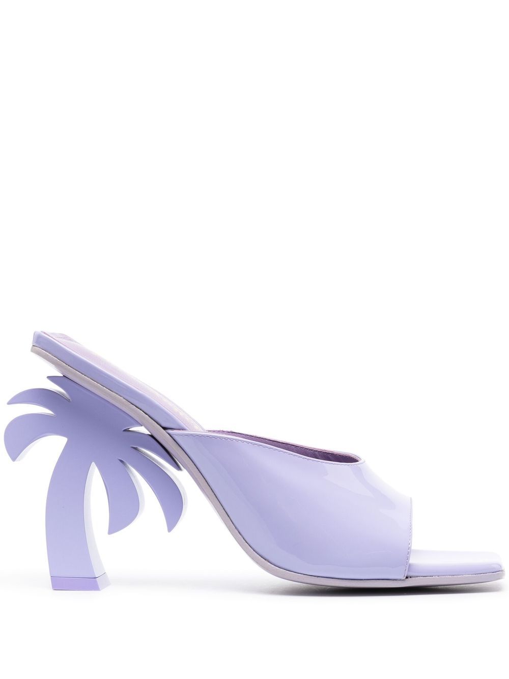 Palm Angels Palm Tree heeled pumps - Purple von Palm Angels