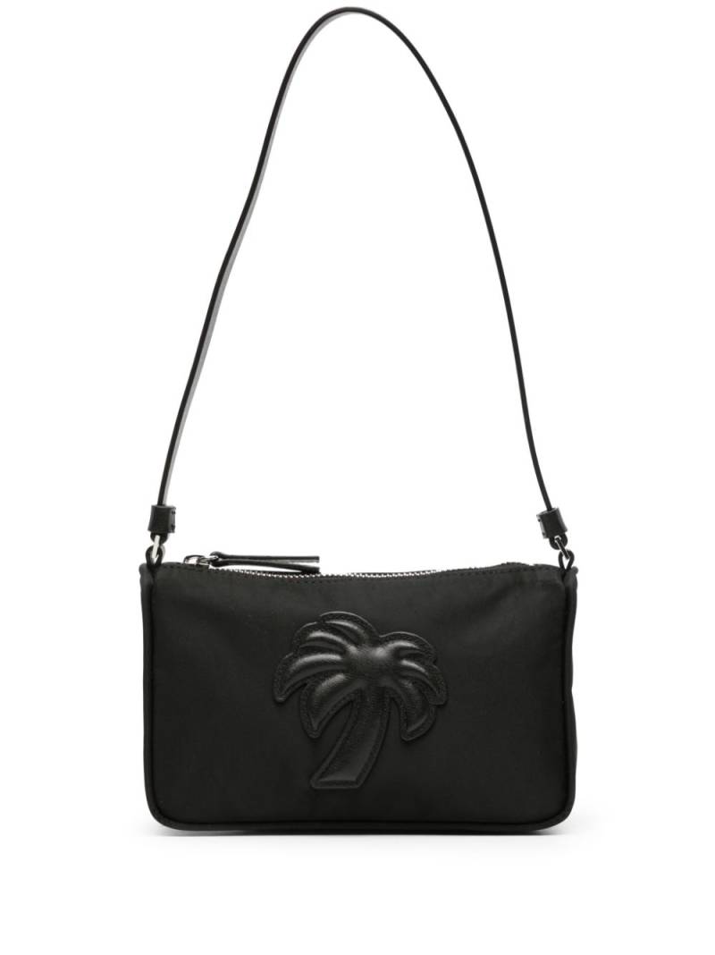 Palm Angels Palm-appliqué shoulder bag - Black von Palm Angels