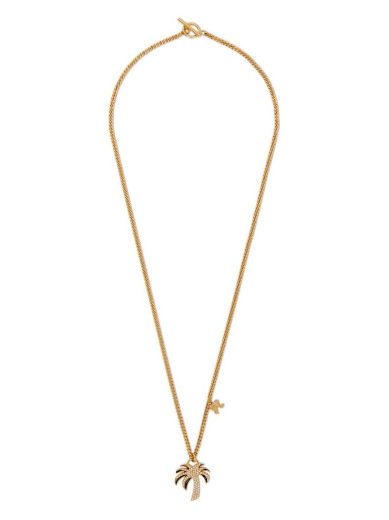 Palm Angels Palm charm necklace - Gold von Palm Angels