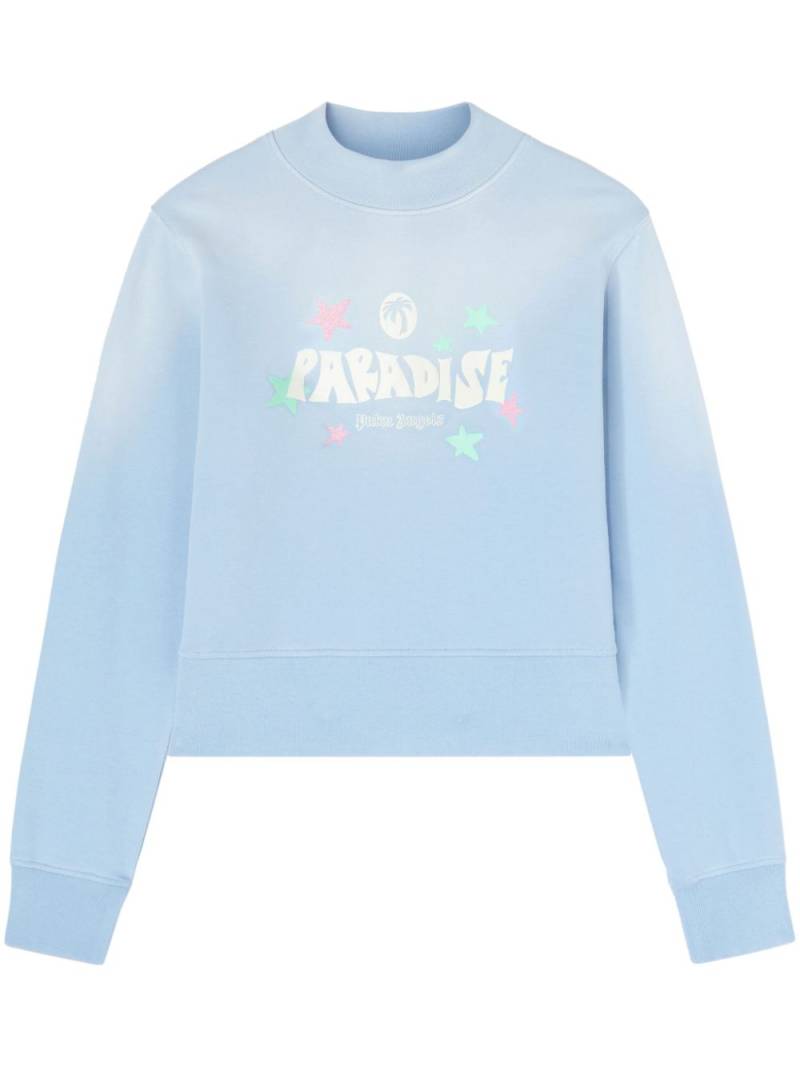 Palm Angels Paradise sweater - Blue von Palm Angels