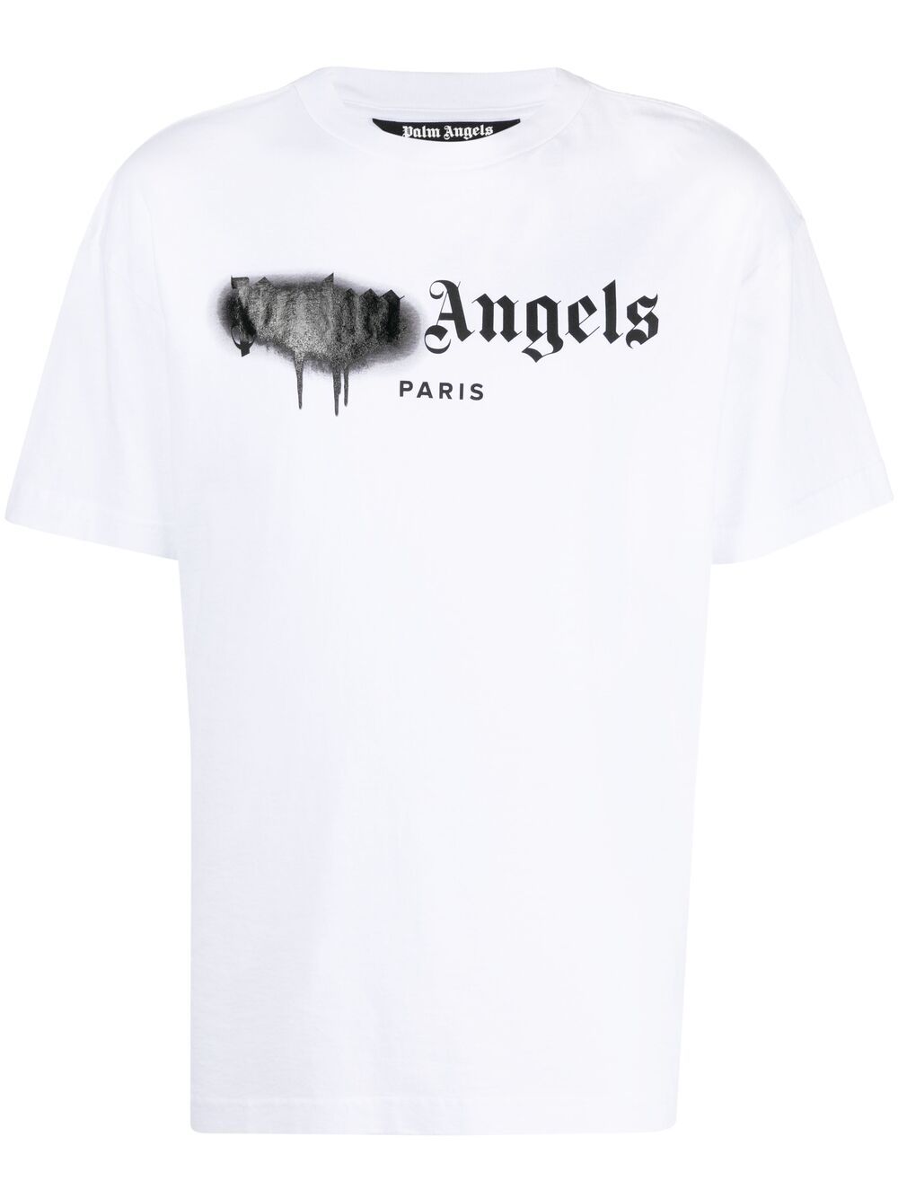 Palm Angels Paris logo-print T-shirt - White von Palm Angels