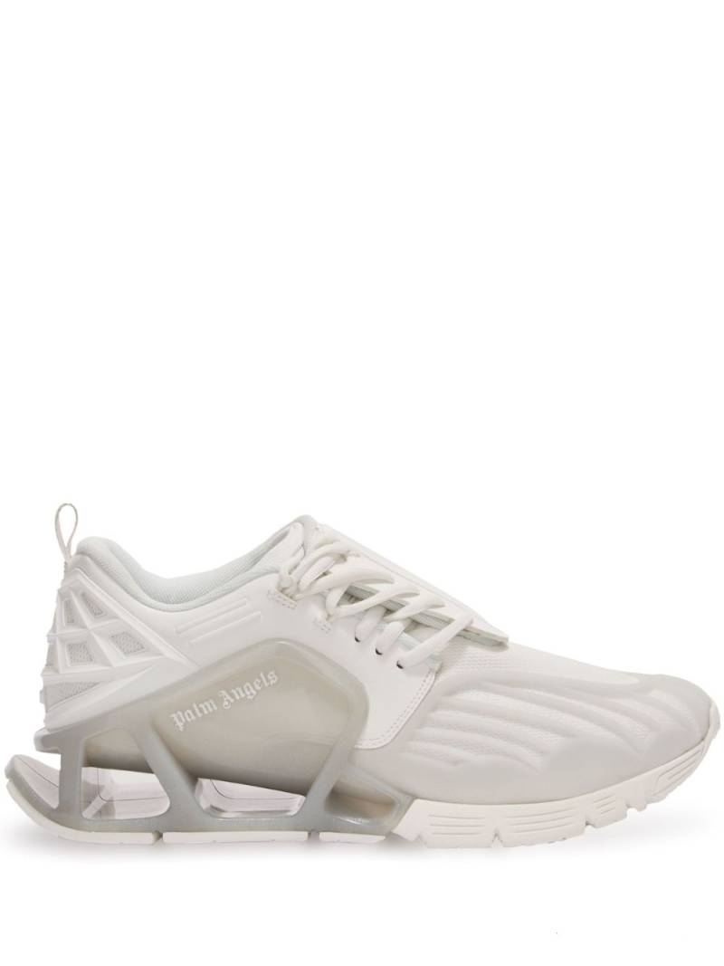 Palm Angels Racing Palm Web sneakers - White von Palm Angels