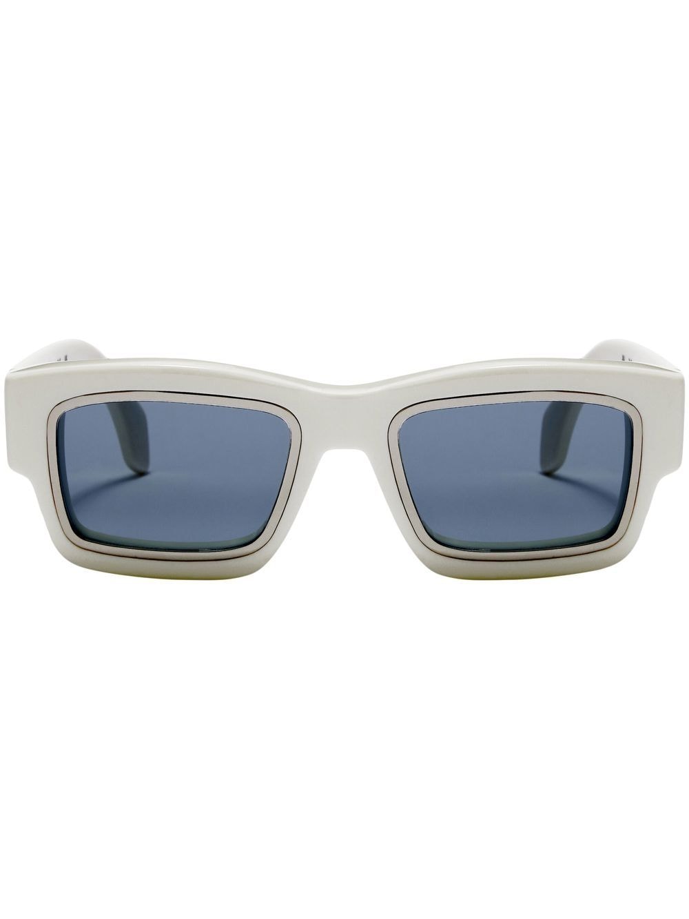 Palm Angels Eyewear Raymond square sunglasses - White von Palm Angels Eyewear