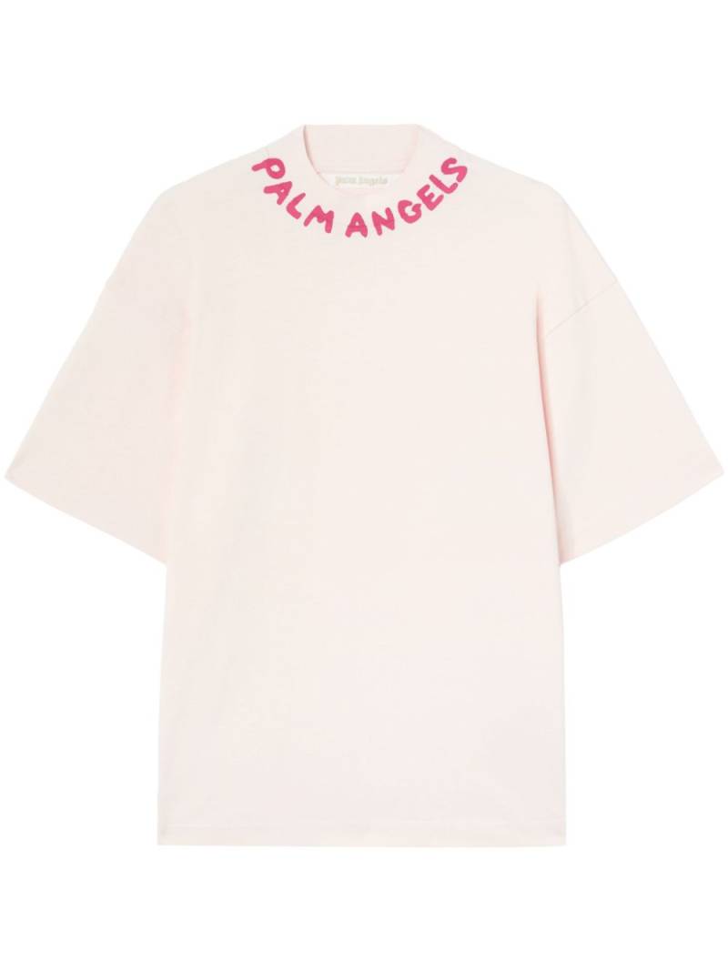 Palm Angels Seasonal Logo T-shirt - Pink von Palm Angels