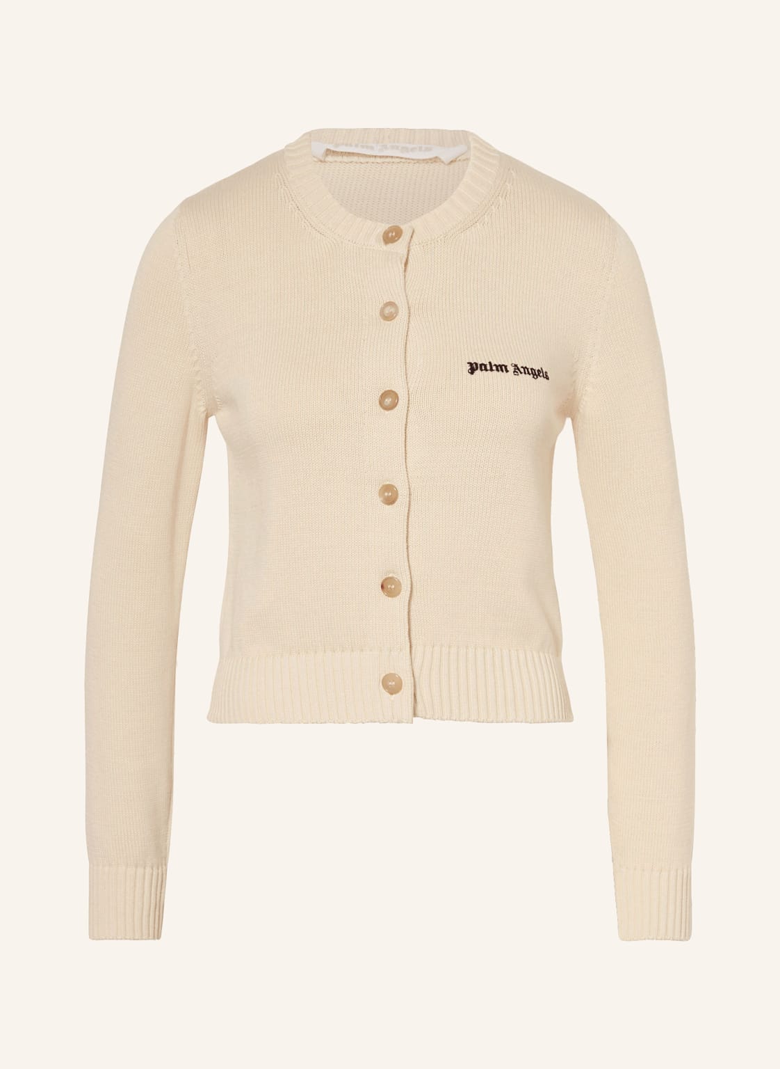 Palm Angels Strickjacke gelb Palm Angels Strickjacke gelb von Palm Angels