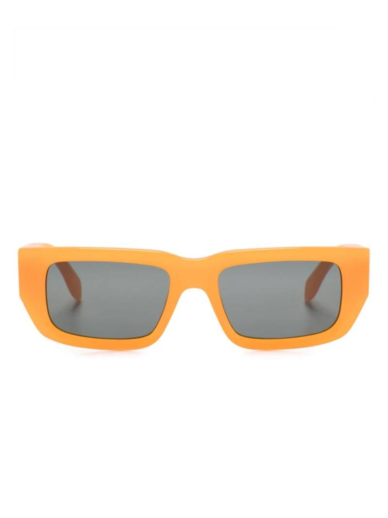 Palm Angels Eyewear Sutter rectangle-frame sunglasses - Orange von Palm Angels Eyewear