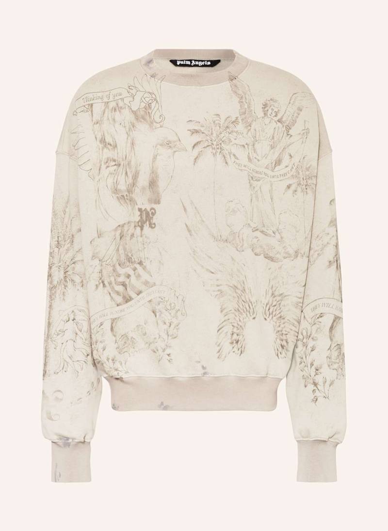 Palm Angels Sweatshirt beige von Palm Angels