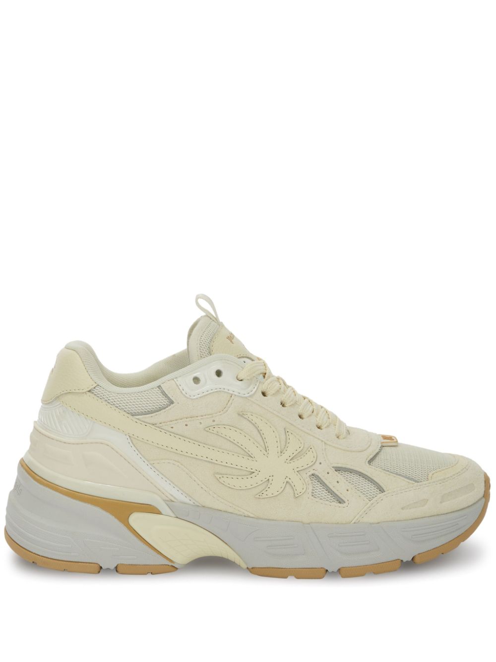 Palm Angels The Palm Runner leather sneakers - Neutrals von Palm Angels