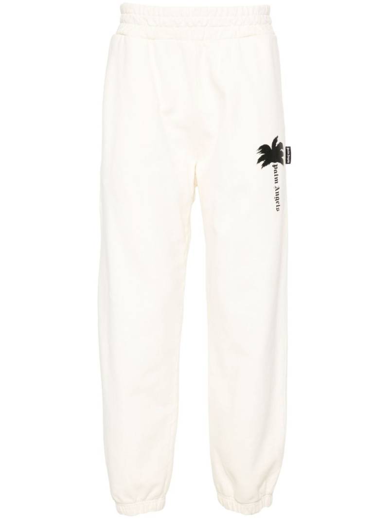 Palm Angels The Palm cotton track pants - Neutrals von Palm Angels