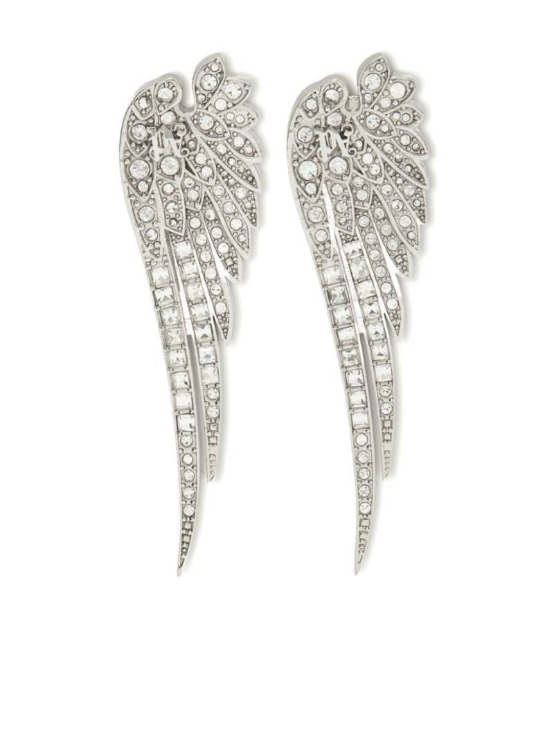 Palm Angels Wings earrings - Silver von Palm Angels