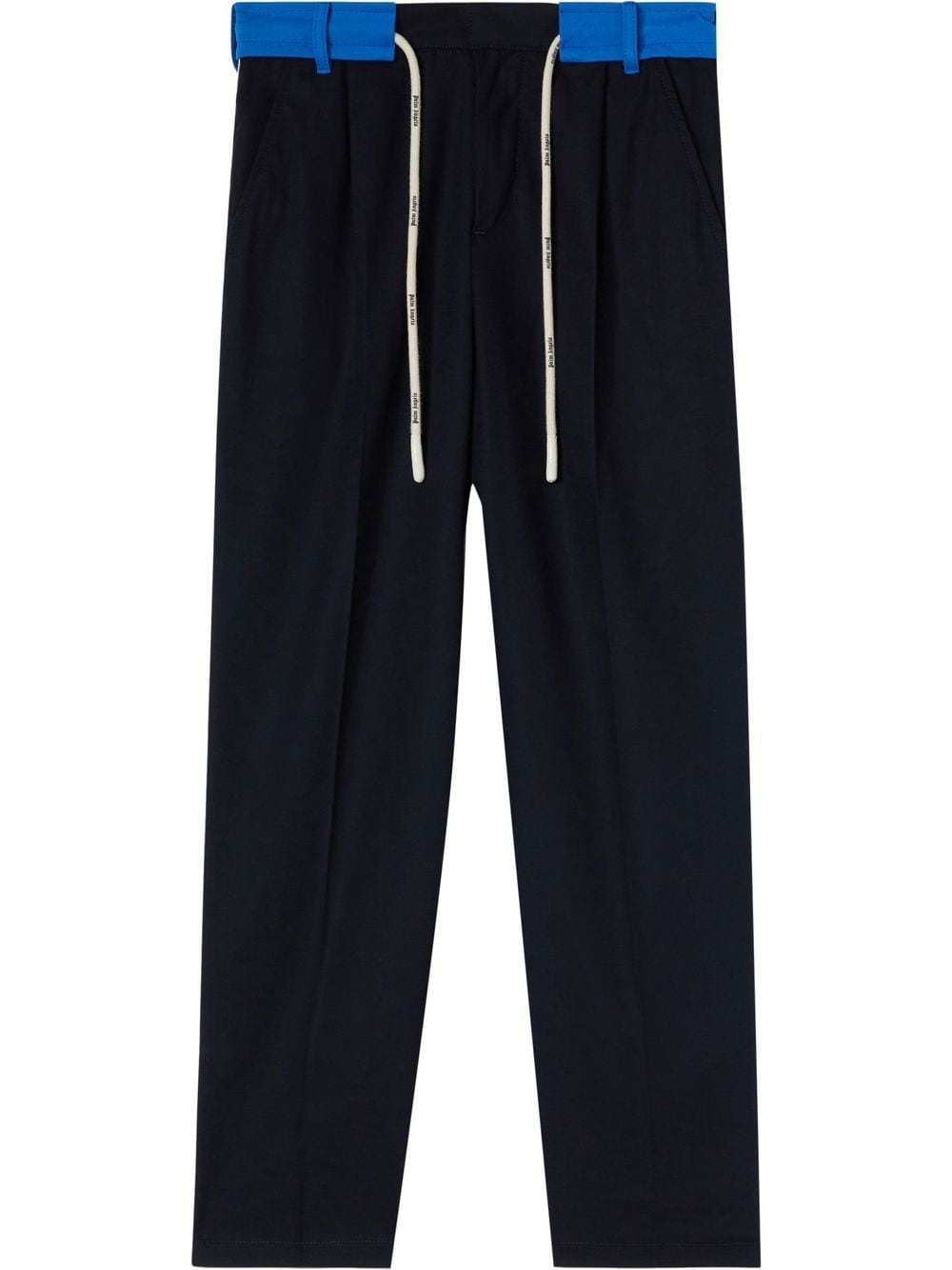 Palm Angels belted track pants - Blue von Palm Angels