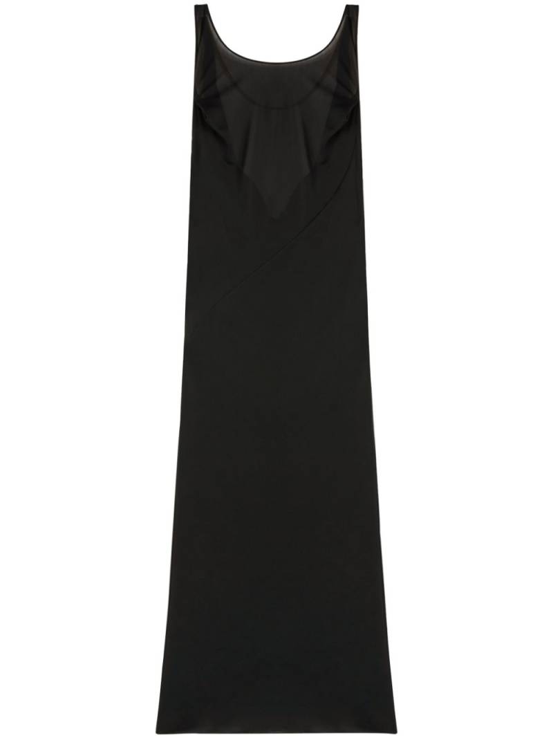 Palm Angels open-back maxi dress - Black von Palm Angels