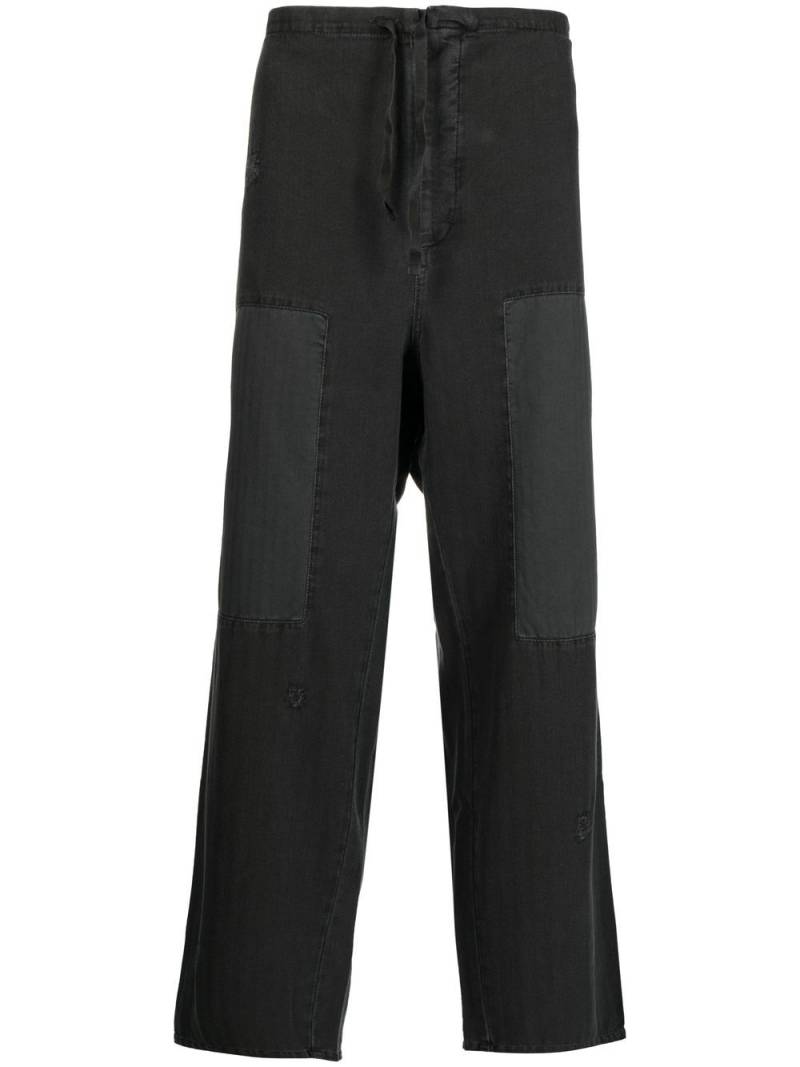 Palm Angels drawstring-waist trousers - Black von Palm Angels