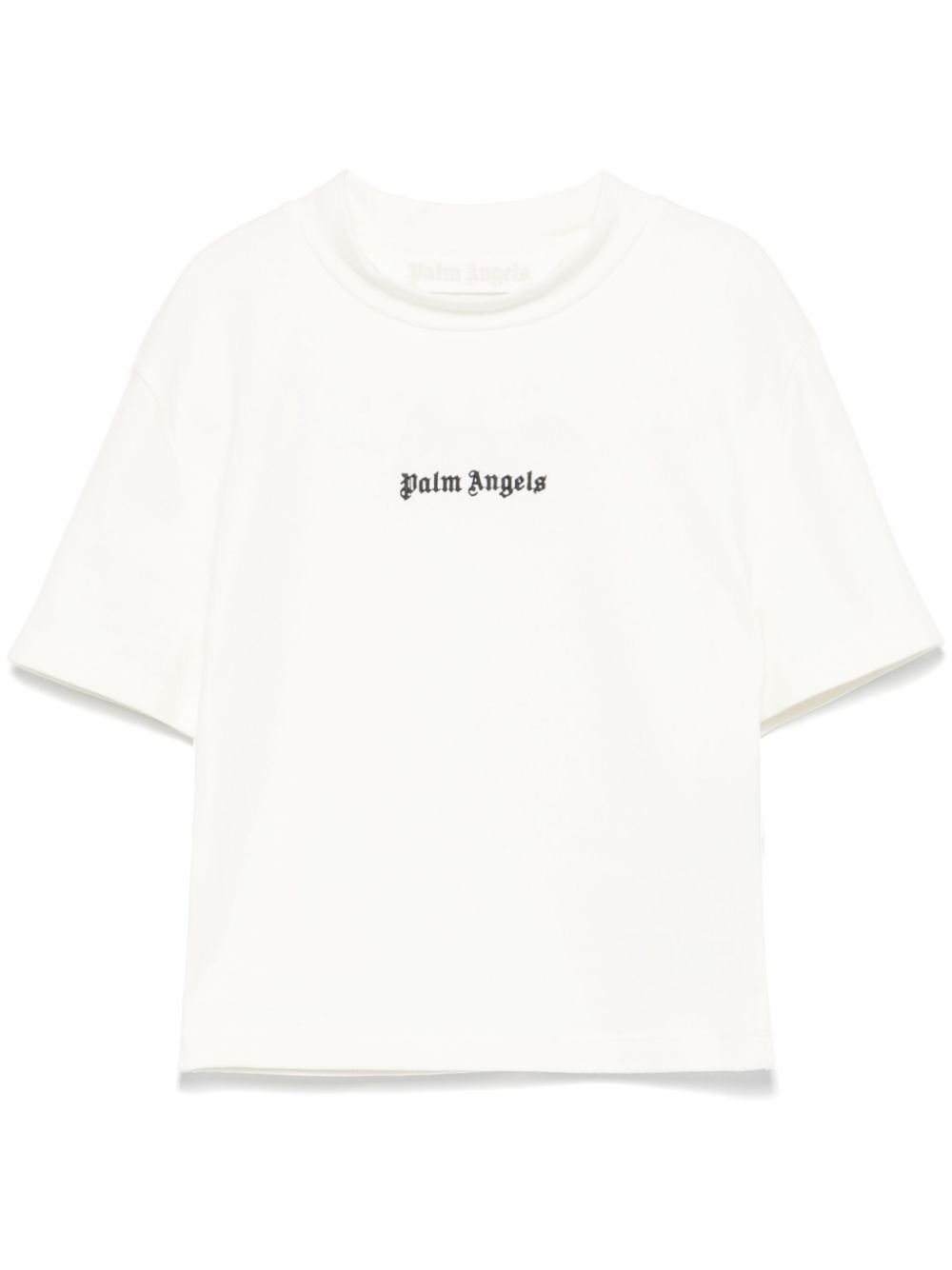 Palm Angels embroidered-logo T-shirt - White von Palm Angels