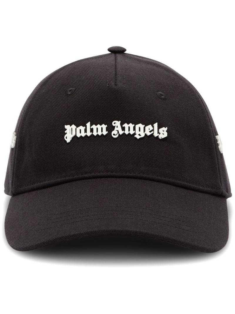 Palm Angels embroidered-logo baseball cap - Black von Palm Angels