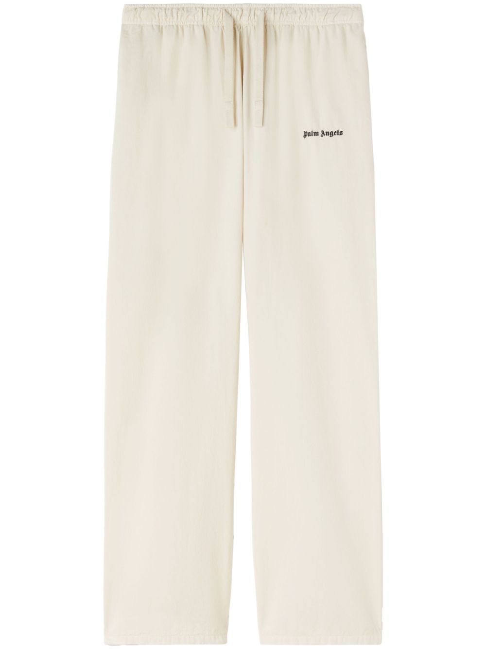 Palm Angels embroidered-logo track pants - Neutrals von Palm Angels