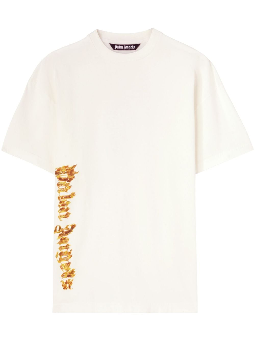 Palm Angels graphic-print cotton T-shirt - Neutrals von Palm Angels