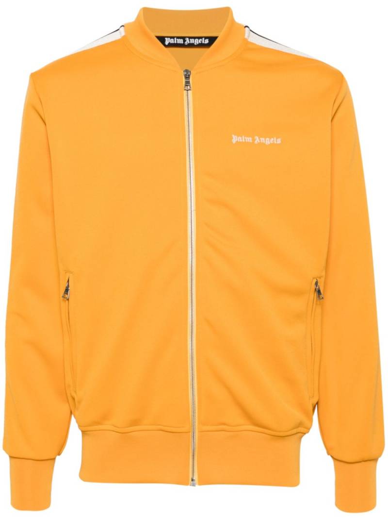 Palm Angels logo-embroidered track jacket - Orange von Palm Angels