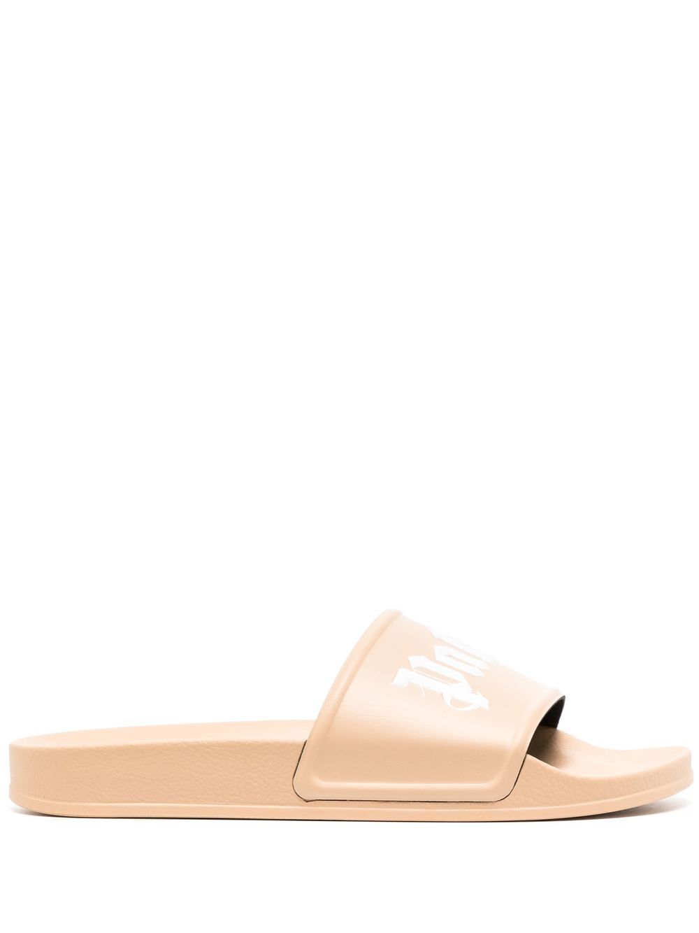 Palm Angels logo-lettering slides - Neutrals von Palm Angels