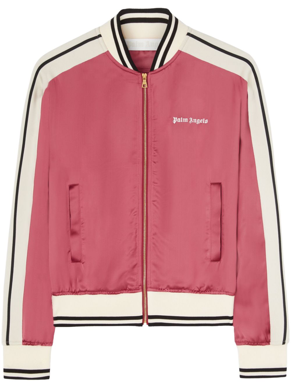 Palm Angels logo-print bomber jacket - Pink von Palm Angels