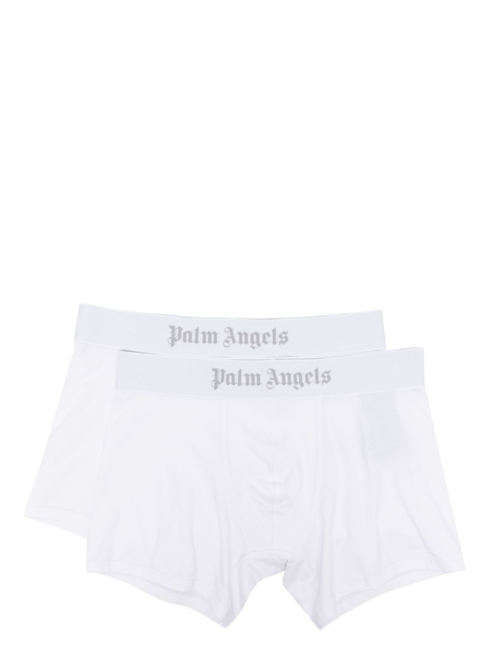 Palm Angels logo-waistband boxers (set of two) - White von Palm Angels