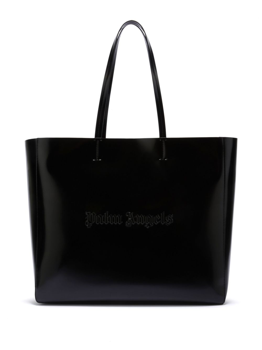 Palm Angels medium Shiny Palm tote bag - Black von Palm Angels