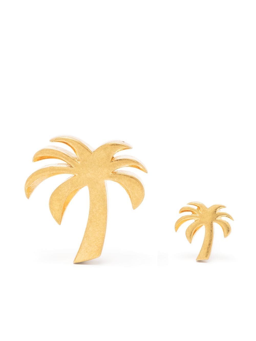 Palm Angels palm tree earrings - Gold von Palm Angels