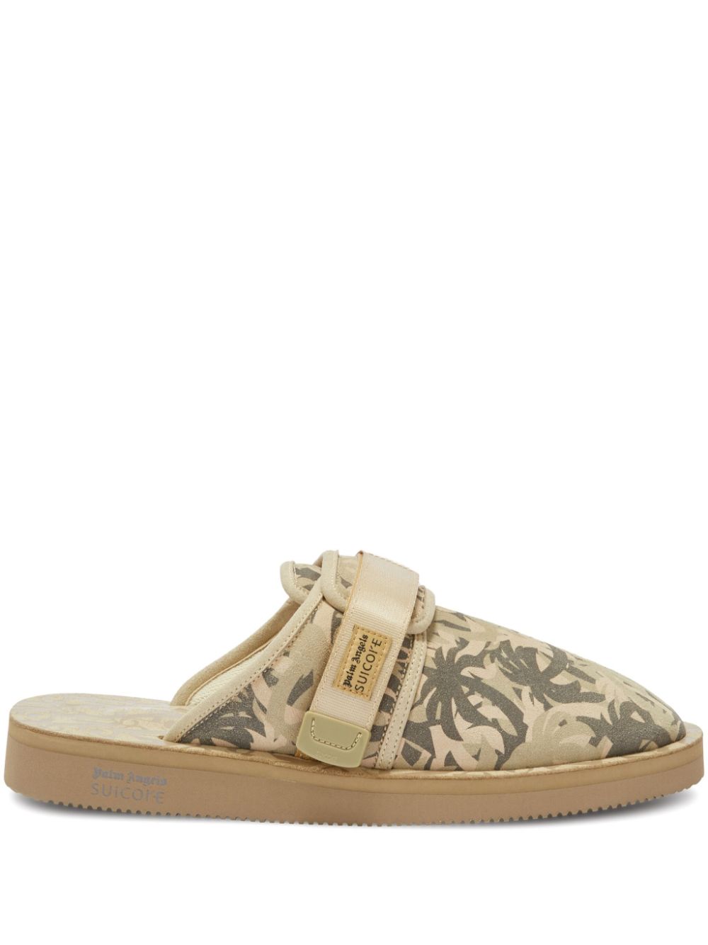 Palm Angels x Suicoke Zavo touch-strap slippers - Neutrals von Palm Angels