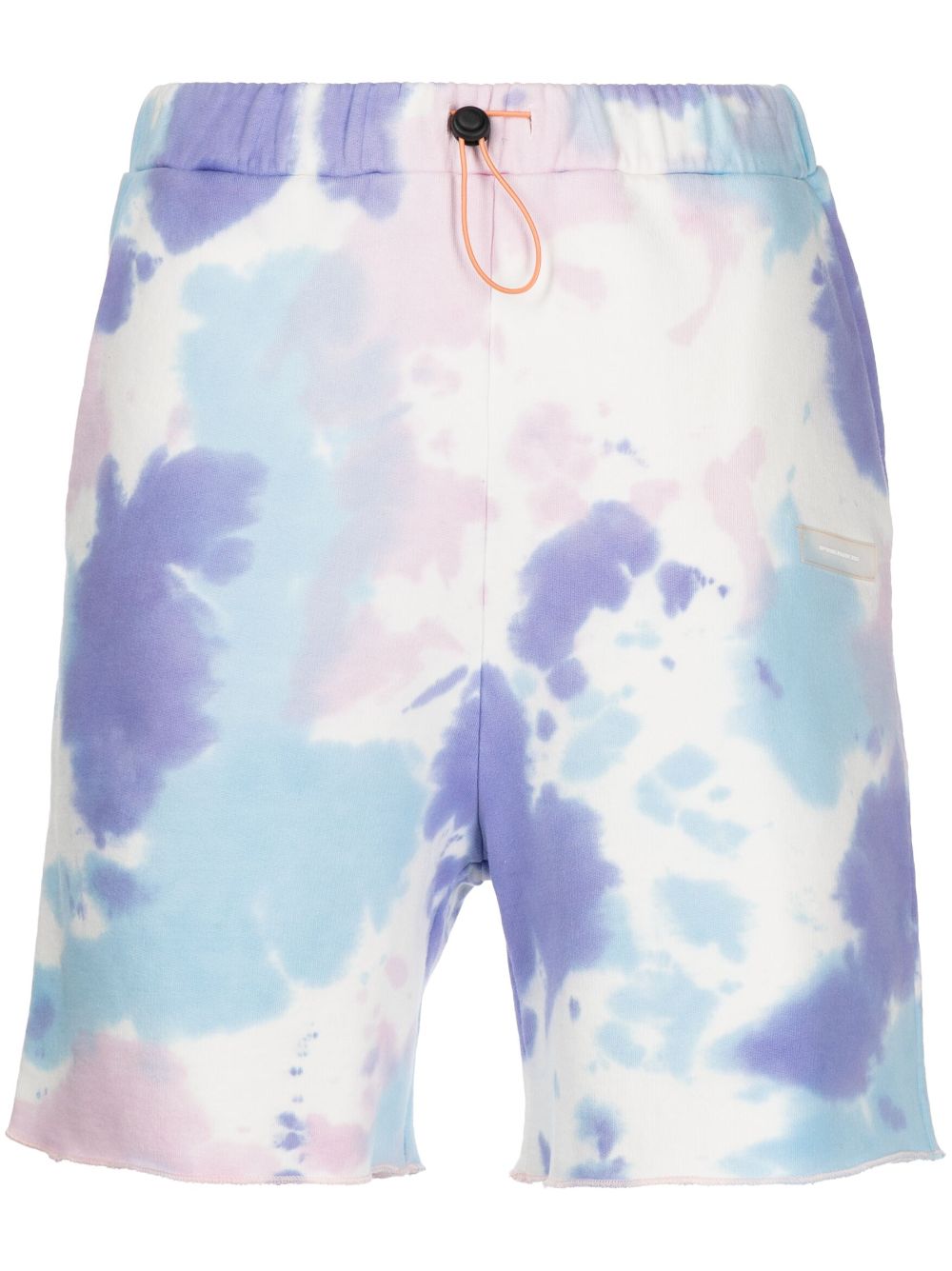 Palmer tie-dye cotton shorts - Multicolour von Palmer