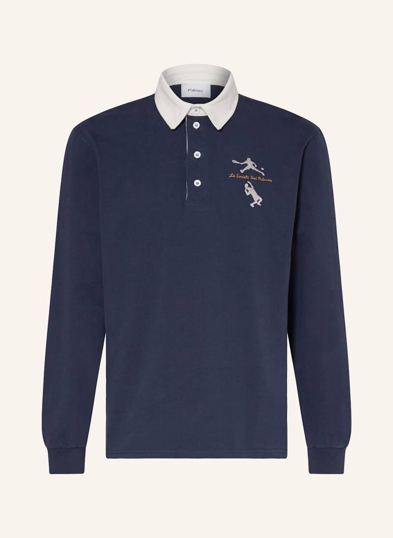 Palmes Rugbyshirt Societa blau von Palmes