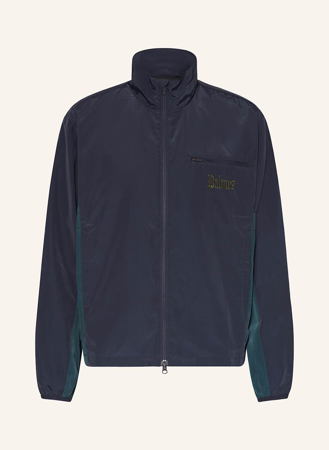 Palmes Trainingsjacke Collar Jacket blau Palmes Trainingsjacke Collar Jacket blau von Palmes