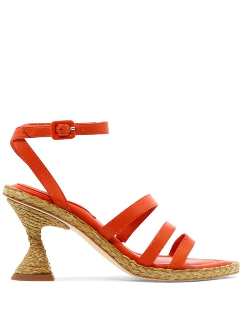 Paloma Barceló Agnes leather sandals - Orange von Paloma Barceló