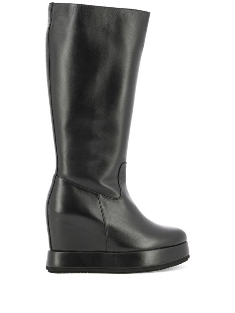 Paloma Barceló Kara wedge-heel boots - Black von Paloma Barceló