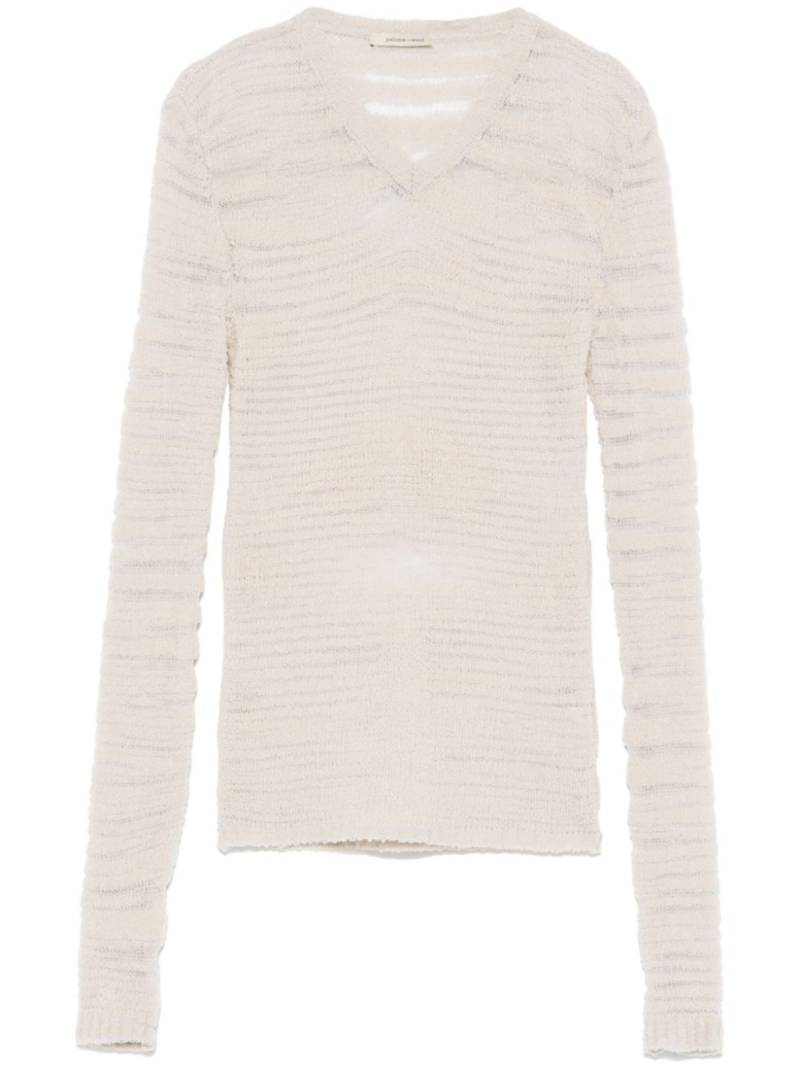 Paloma Wool bouclé sweater - Neutrals von Paloma Wool