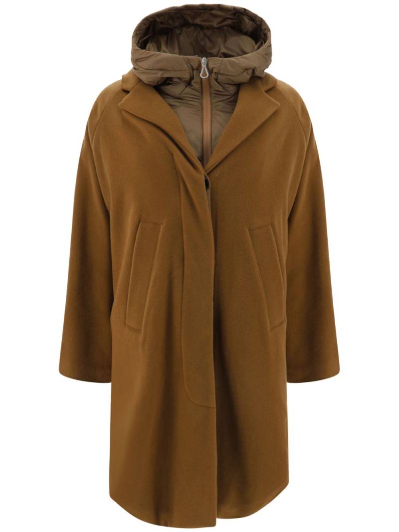 Paltò Irene parka coat - Brown von Paltò