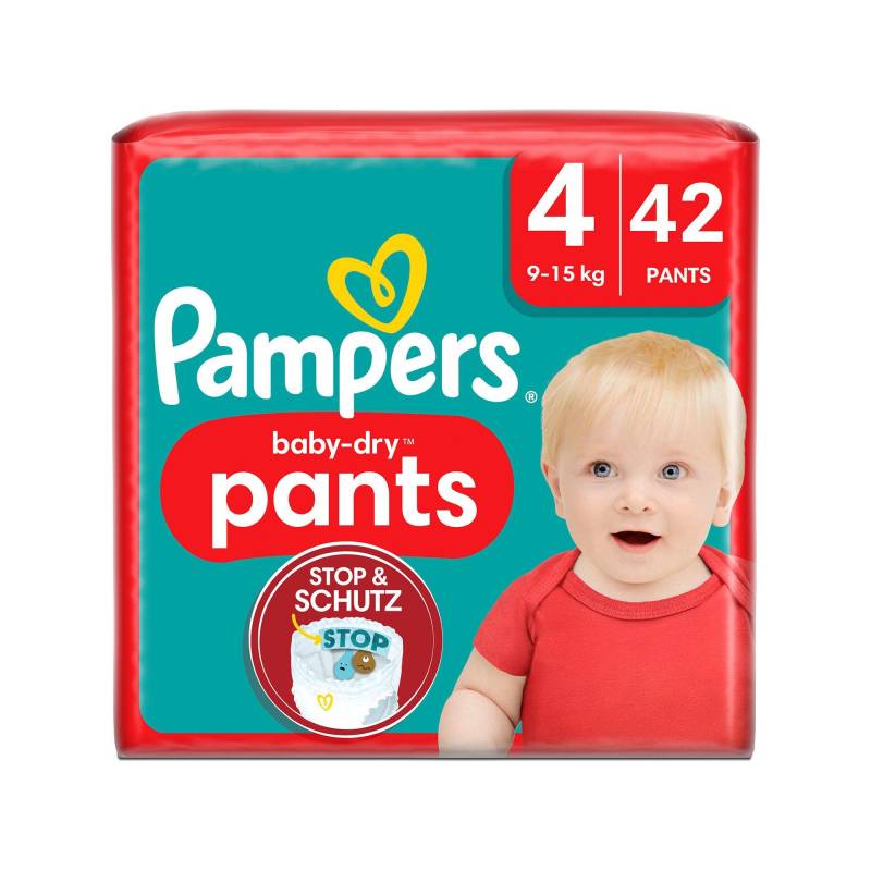 Baby Dry Pants Grösse 4, Sparpack Damen  42STK von Pampers