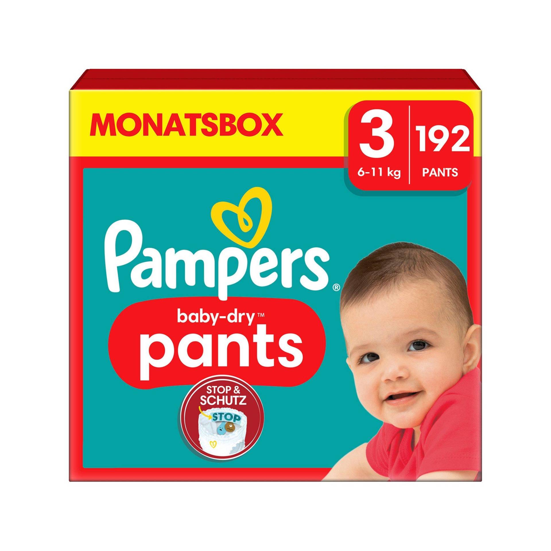 Baby-dry Pants Grösse 3, Monatsbox Damen  192STK von Pampers