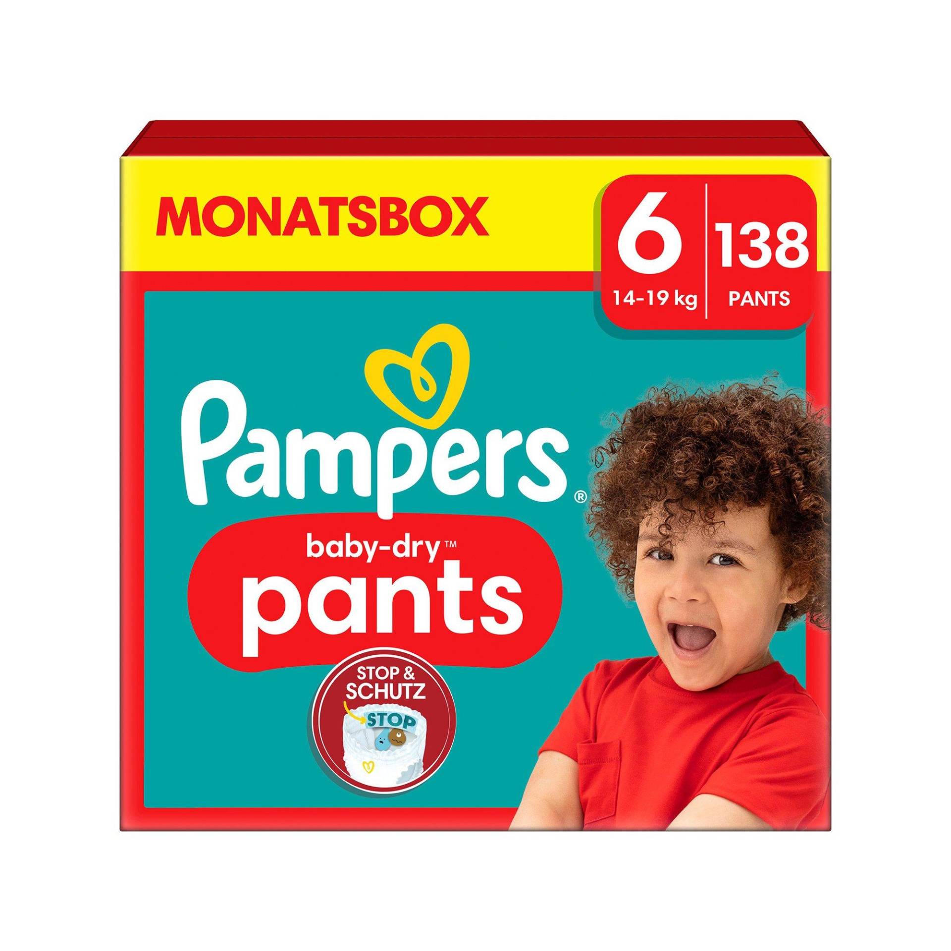 Baby-dry Pants Grösse 6, Monatsbox Damen  138STK von Pampers