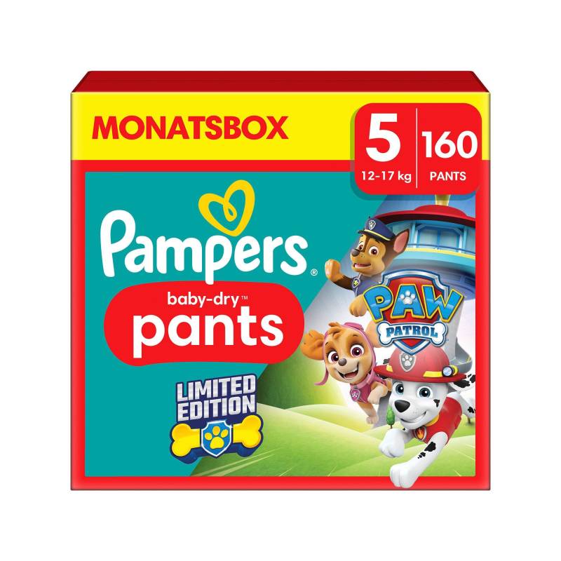 Baby-dry Pants Paw Patrol Limited Edition, Grösse 5 Damen  160STK von Pampers