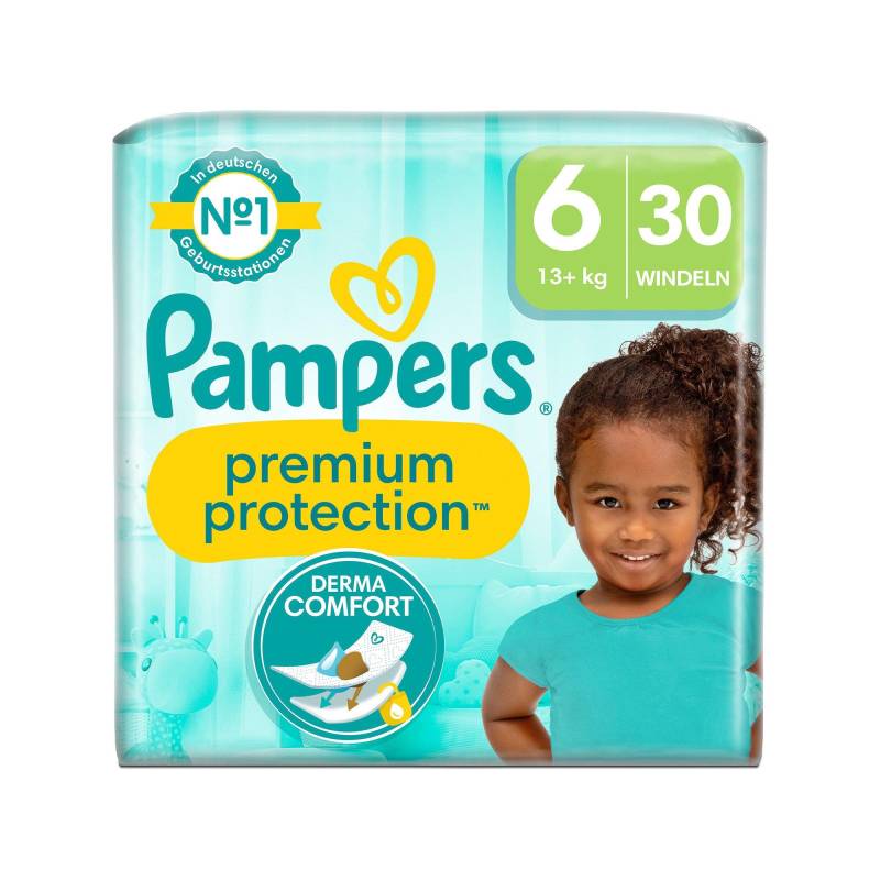 Premium Protection Grösse 6, Sparpack Damen  30 pezzi von Pampers