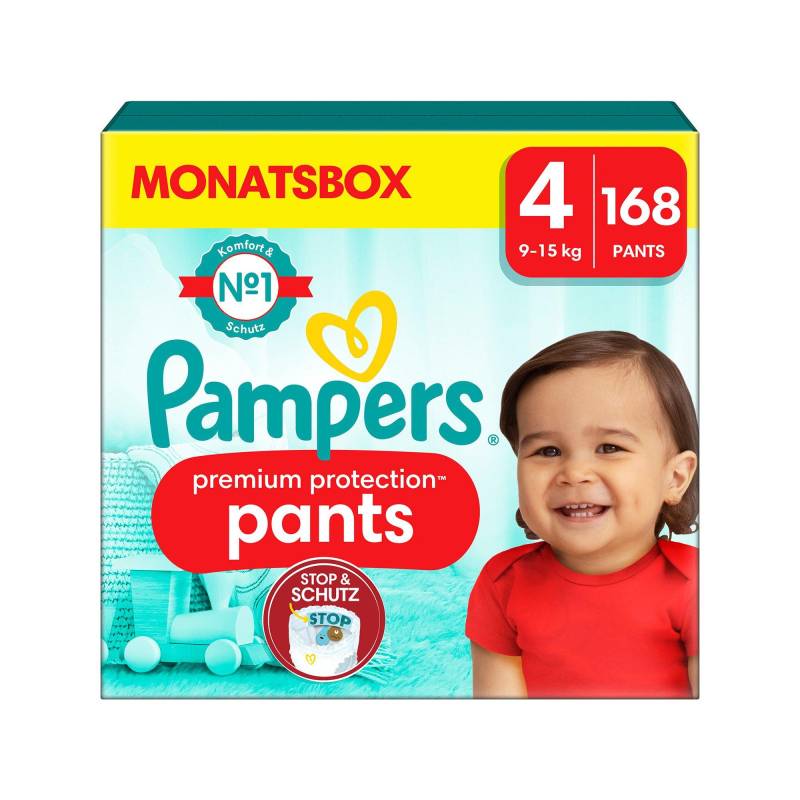 Premium Protection Pants Grösse 4, Monatsbox Damen  168STK von Pampers