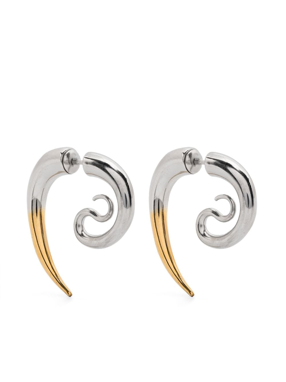 Panconesi Spina Serpent earrings - Silver von Panconesi