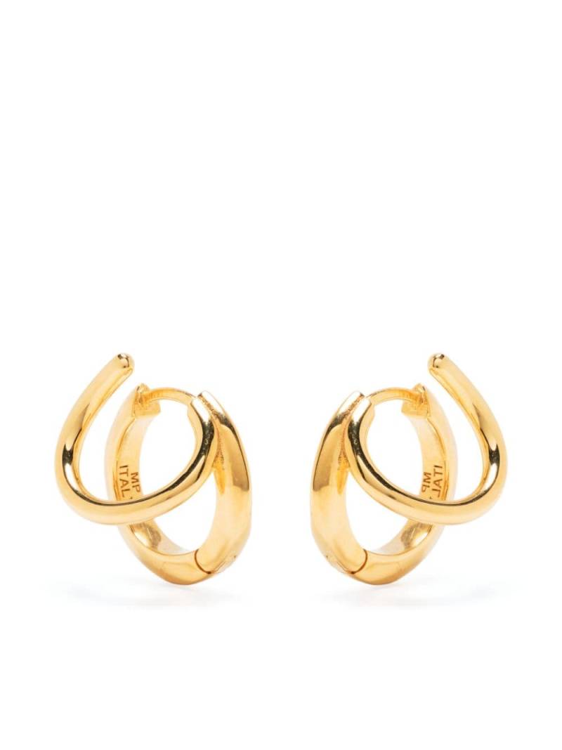 Panconesi Stellar hook-clip hoops - Gold von Panconesi