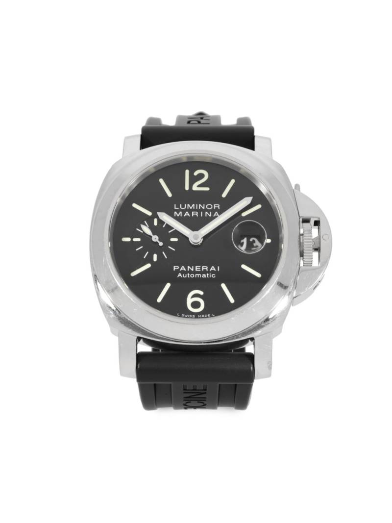 Panerai pre-owned Luminor Marina 40mm - Black von Panerai